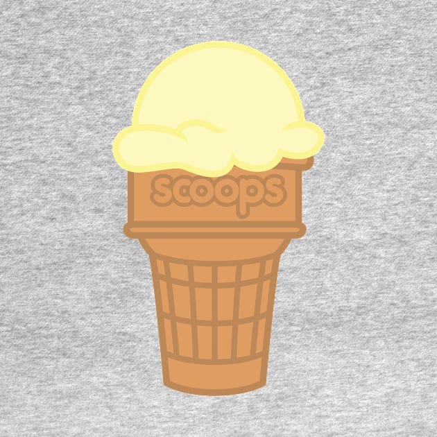 Cone - Vanilla by ScoopsBrand